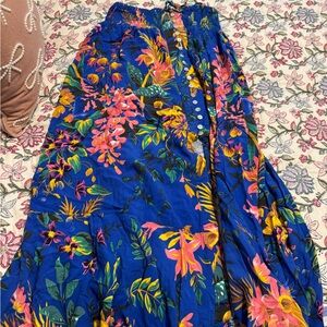 RACHEL Rachel Roy Vibrant Floral Maxi Skirt